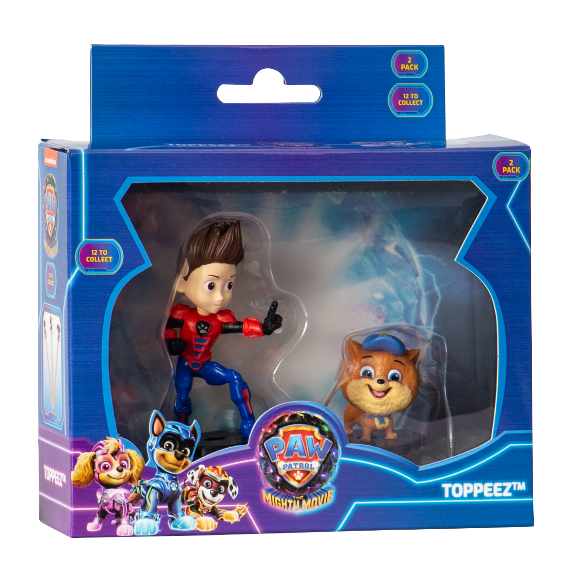 Paw Patrol: The Mighty Movie Pencil Toppers - Pack of 2  (Assorted) - Laadlee