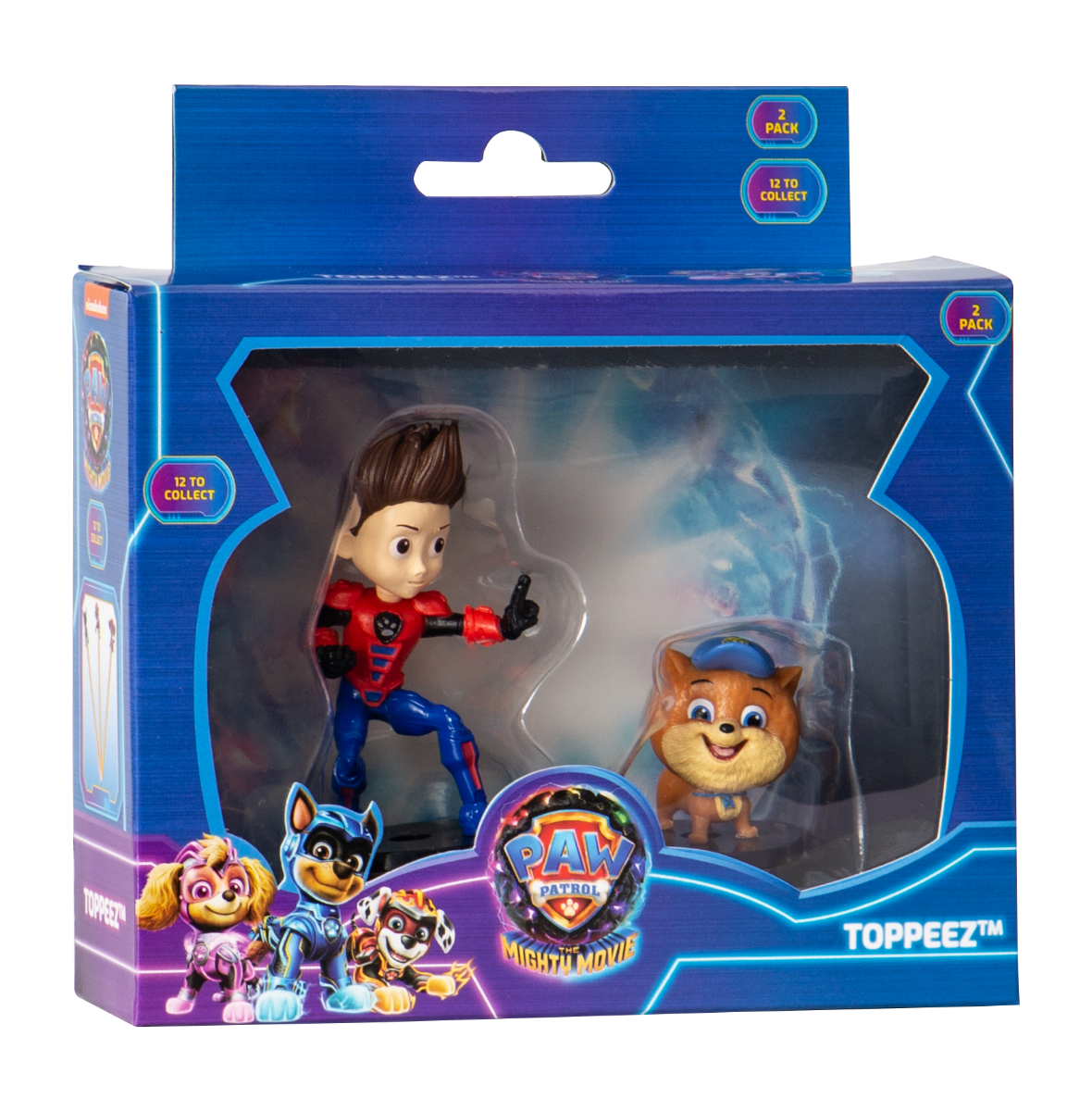 Paw Patrol: The Mighty Movie Pencil Toppers - Pack of 2  (Assorted)