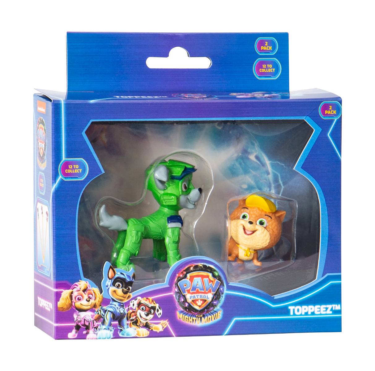 Paw Patrol: The Mighty Movie Pencil Toppers - Pack of 2  (Assorted) - Laadlee