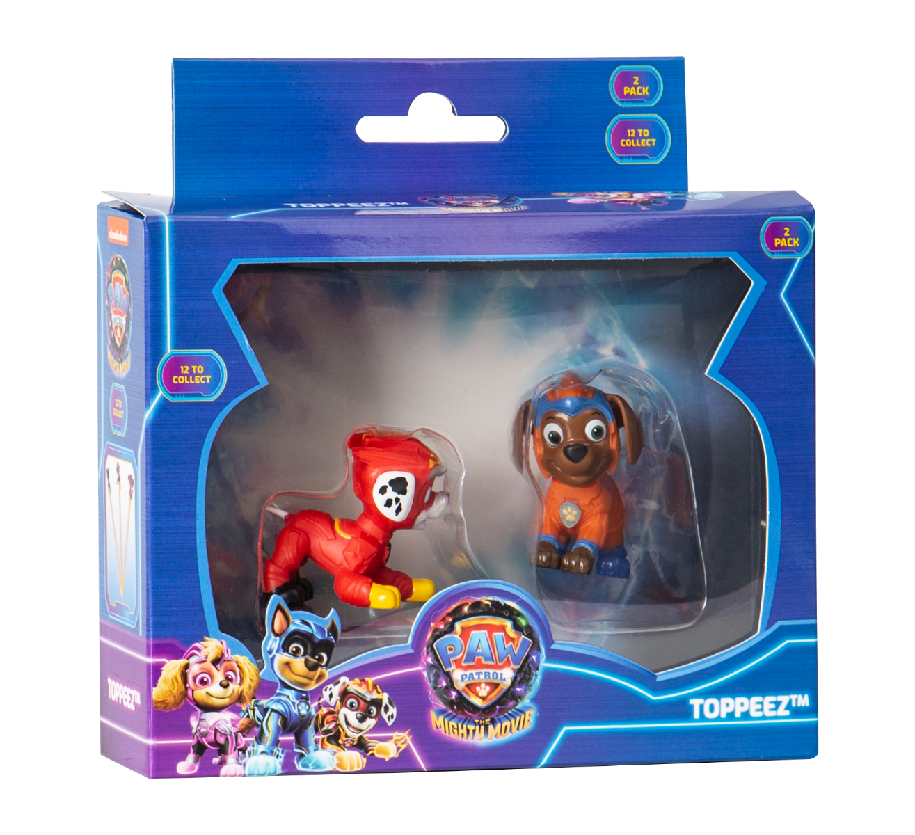 Paw Patrol: The Mighty Movie Pencil Toppers - Pack of 2  (Assorted) - Laadlee