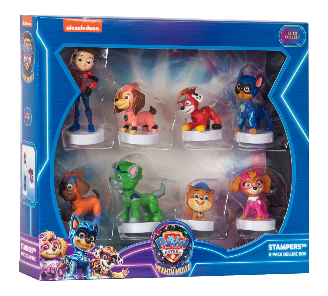 Paw Patrol: The Mighty Movie Stampers Deluxe - Pack Of 8  (Assorted) - Laadlee