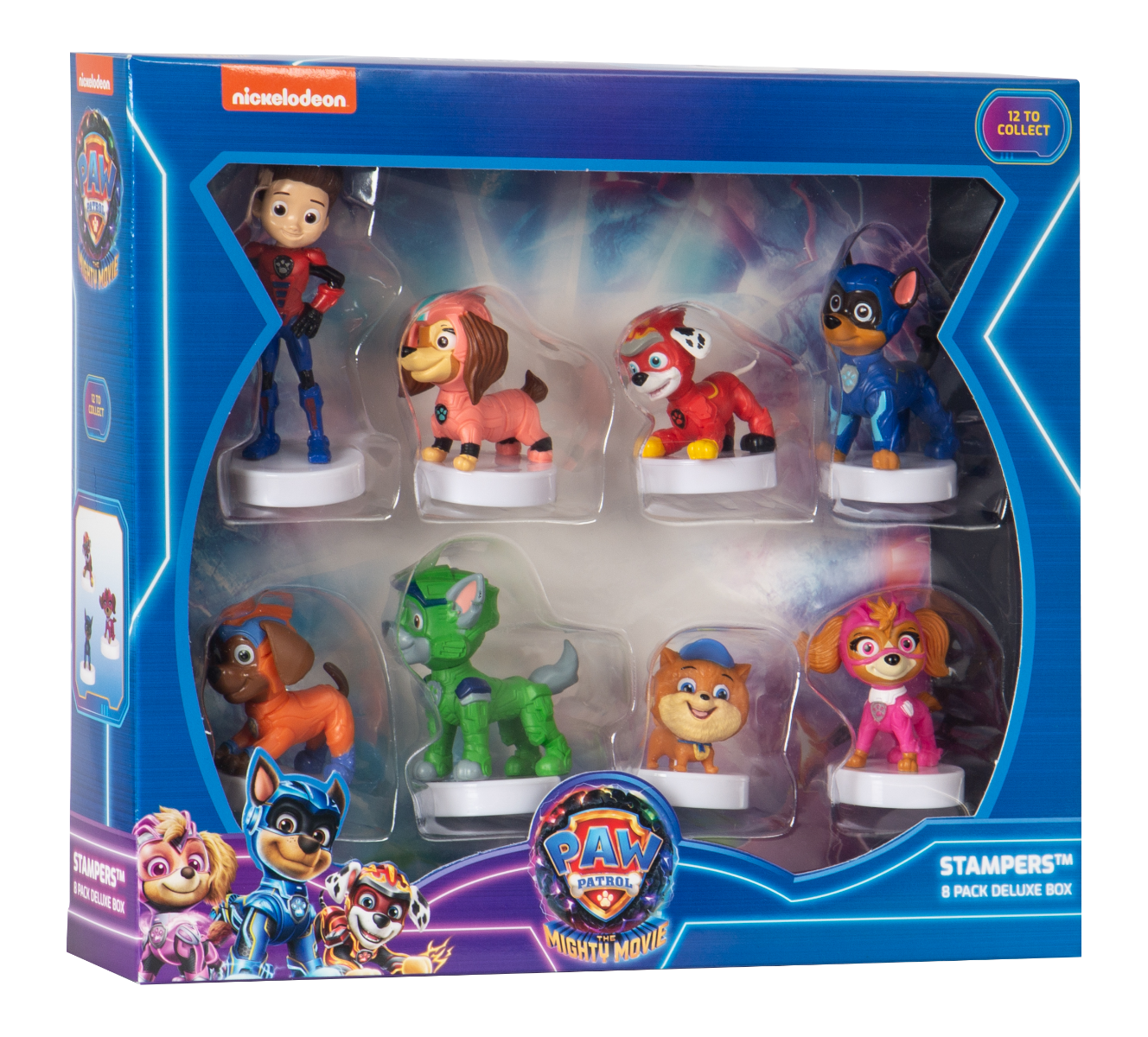 Paw Patrol: The Mighty Movie Stampers Deluxe - Pack Of 8  (Assorted)