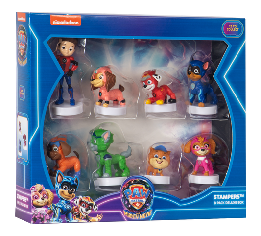 Paw Patrol: The Mighty Movie Stampers Deluxe - Pack Of 8  (Assorted)
