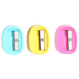 Deli Pencil Sharpener 3Pc Assorted 582