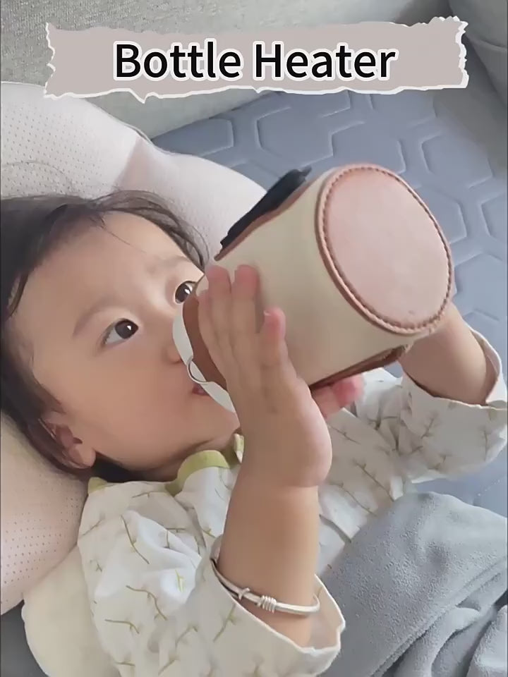 Pikkaboo GoWarm Portable Bottle Warmer - Brown