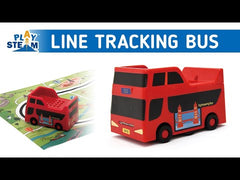 PlaySteam Sightseeing Line Tracking Bus