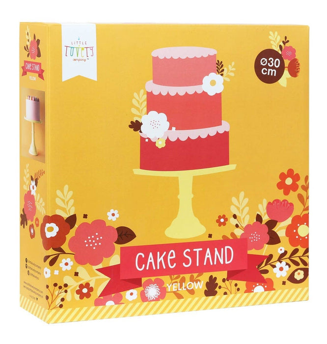 A Little Lovely Company Cake Stand - Yellow