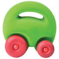 Rubbabu Soft Baby Toy Original Mascot Car - Green