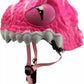 Crazy Safety Bicycle Helmet Dino - Pink