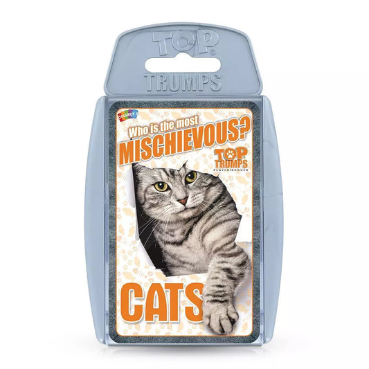 Winning Moves Top Trumps Cats Card