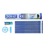 Doms X1 X-Tra Super Dark Hexagonal Pencils Display Pack 12 Pcs