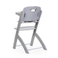 Childhome Evosit High Chair with Feeding Tray - Stone Grey