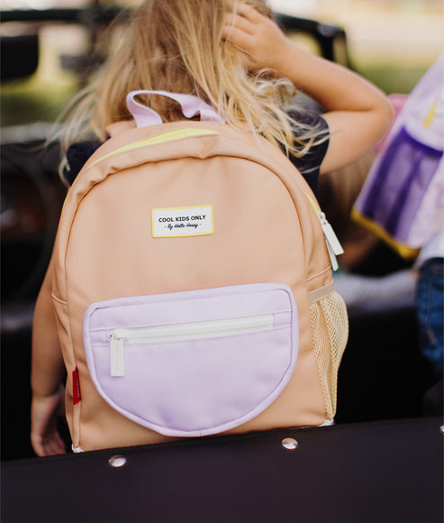 Hello Hossy Backpack - Mini Creme Brulee (Small)