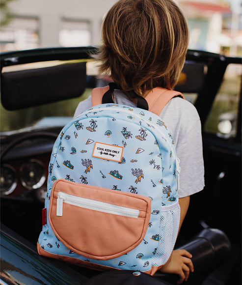 Hello Hossy Backpack - Blue Island (Small)