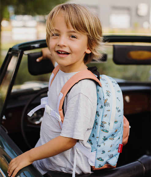 Hello Hossy Backpack - Blue Island (Big)