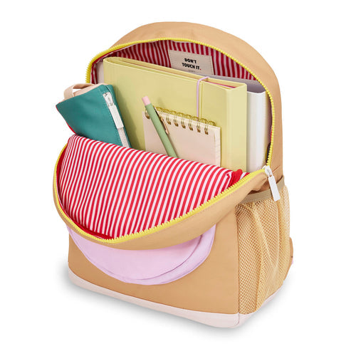 Hello Hossy Backpack - Mini Creme Brulee (Small)