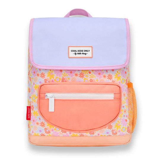 Hello Hossy Backpack - Retro Flowers (Small)