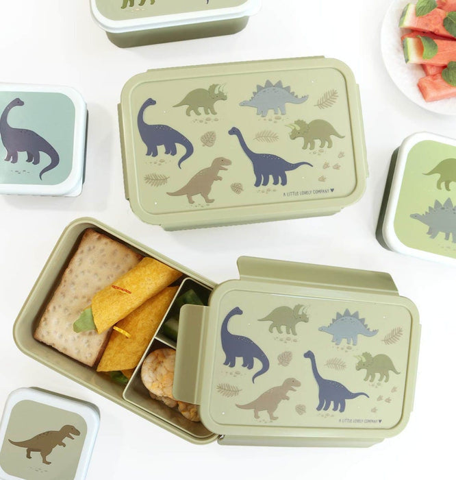 A Little Lovely Company Bento Lunch Box - Dinosaurs