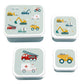 A Little Lovely Company Lunch & Snack Box Set - Vehicles