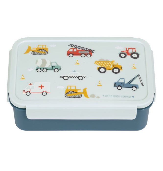 A Little Lovely Company Bento Lunch Box - Vehicles