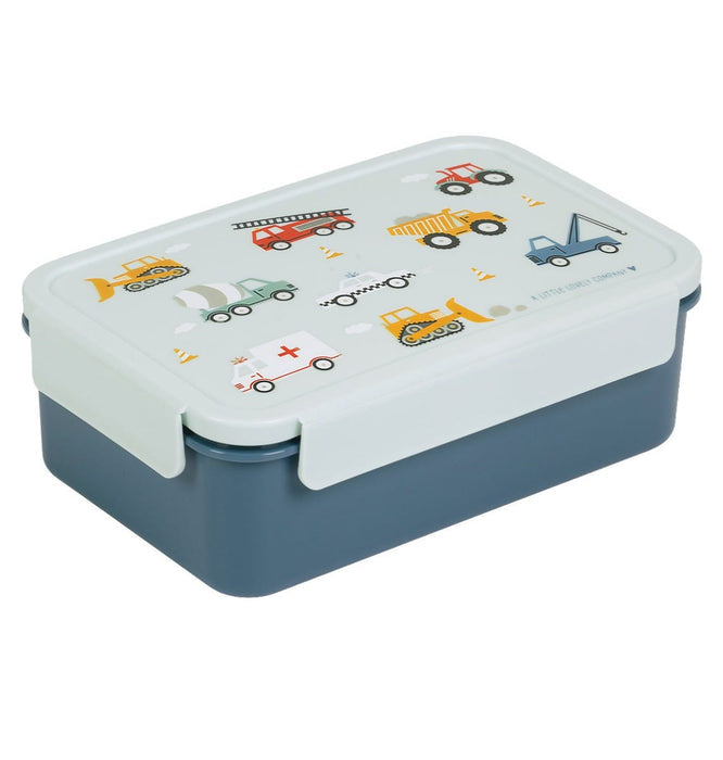 A Little Lovely Company Bento Lunch Box - Vehicles