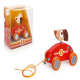 Scratch Europe Pull-Along Dog Cesar