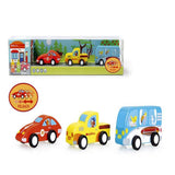 Scratch Europe Set Of 3 Pull-Back Cars