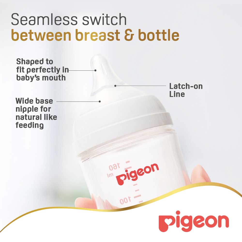 Pigeon Softtouch WN Plastic Bottle - 160ml