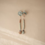 Mushie Pacifier Clips Eva Sage - Laadlee
