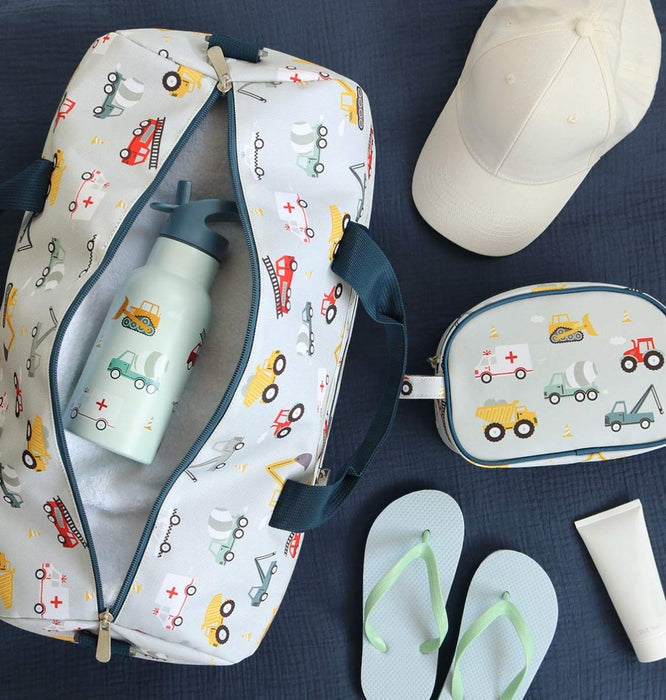 A Little Lovely Company Travel Bag - Vehicles