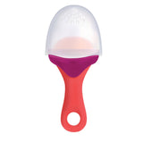 Boon Pulp Silicone Feeder For Solids - Magenta/Pink