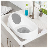 Boon Soak Baby Bathtub with 3 Stages Support Positions - Grey