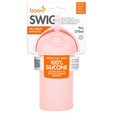 Boon Swig 10Oz Silicone Straw Bottle 10oz (295ml) - Pink