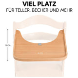 Hauck Alpha Wooden Tray For Alpha+ Highchair - Natural