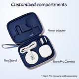 Nanit Travel Case for Baby Monitor & Accessories - Blue