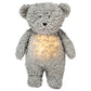 Moonie Organic Humming Bear Friend with Lamp - Gray Natur