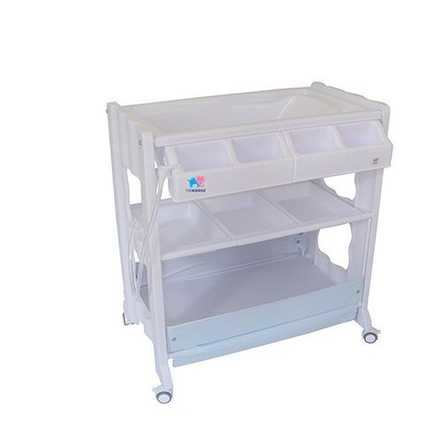 TheKiddoz Changing Table with Bathtub - Blue - Laadlee