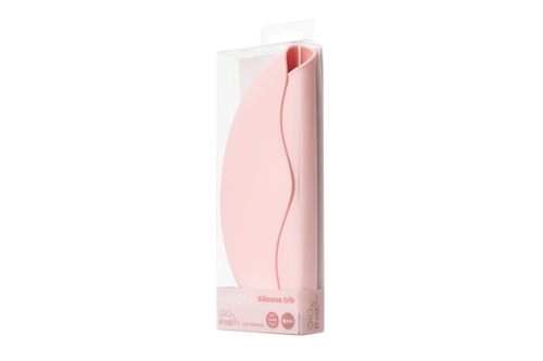 InnoGio - Gio Silicone Bib - Pink - Laadlee