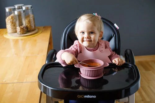 InnoGio - Gio Silicone Bib - Pink - Laadlee