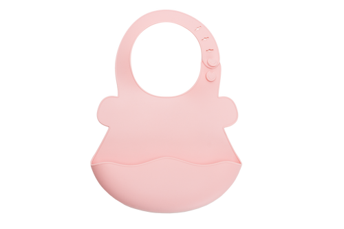 InnoGio - Gio Silicone Bib - Pink - Laadlee