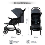 Teknum Stroller Flylite - Grey