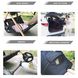 Teknum Stroll 1 Reversible Travel Stroller - Gold