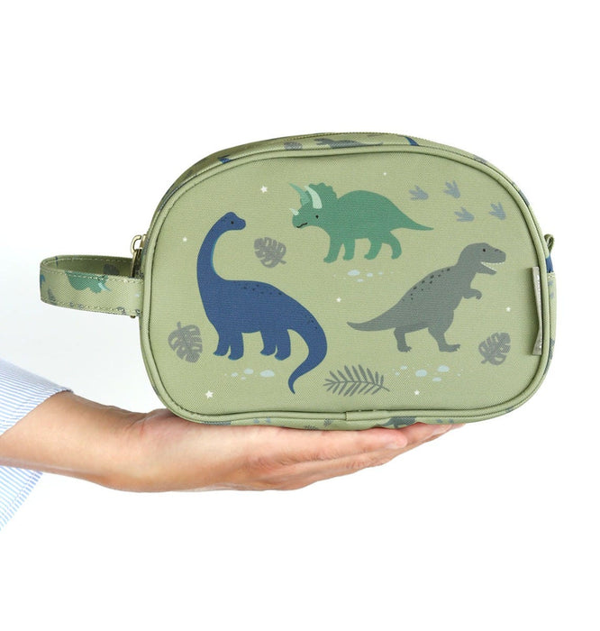 A Little Lovely Company Kids Toiletry bag - Dinosaurs