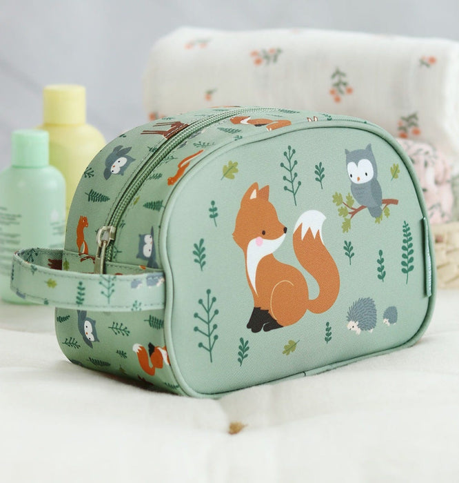 A Little Lovely Company Kids Toiletry bag - Forest friends