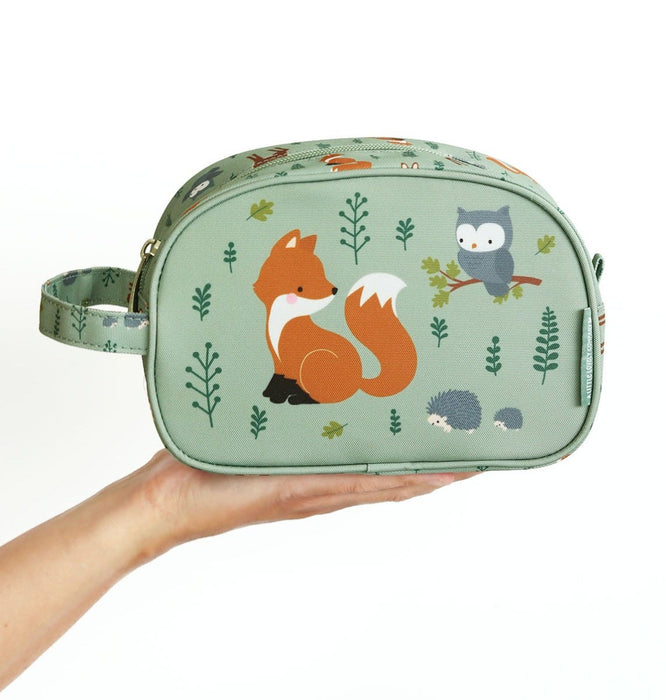 A Little Lovely Company Kids Toiletry bag - Forest friends