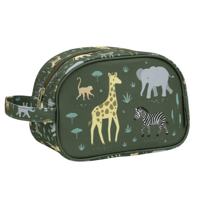 A Little Lovely Company Kids Toiletry bag - Savanna