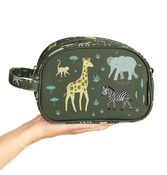 A Little Lovely Company Kids Toiletry bag - Savanna