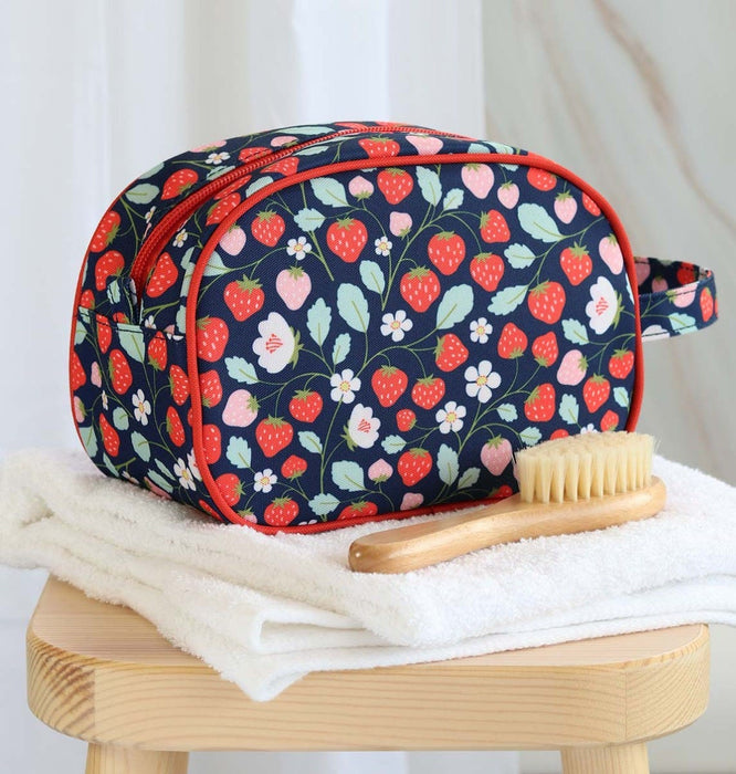 A Little Lovely Company Kids Toiletry bag - Strawberries