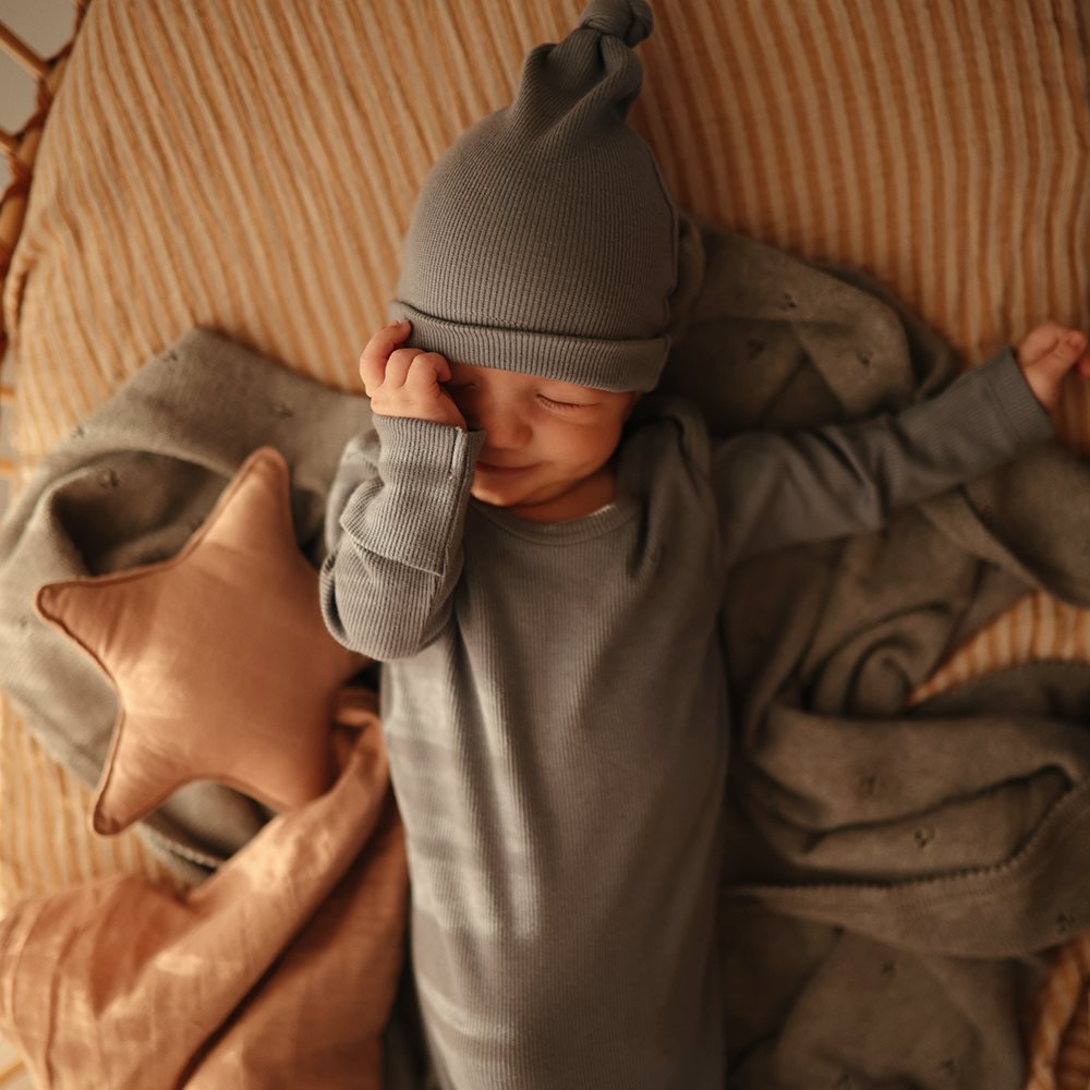 Mushie Lovey Blanket Star Natural - Laadlee