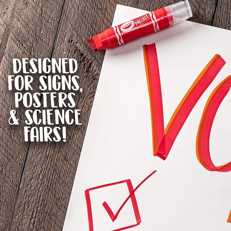 Crayola  Project XL Poster Marker - Red - Laadlee